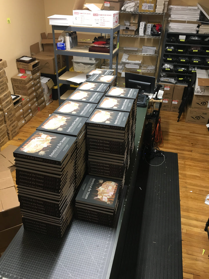 "America At The Seams" Hardcover Coffee Table Book