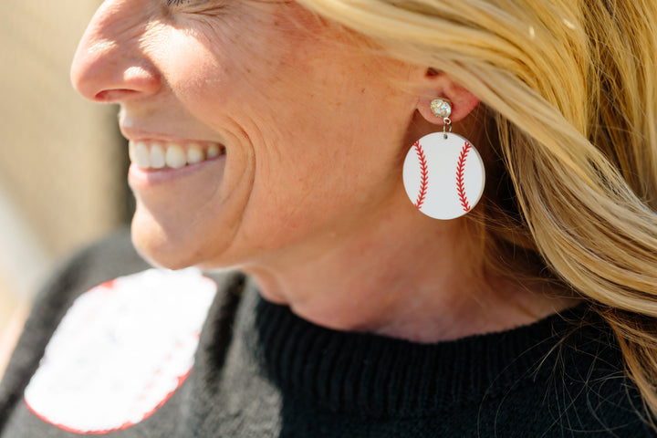 Rhinestone Baseballs