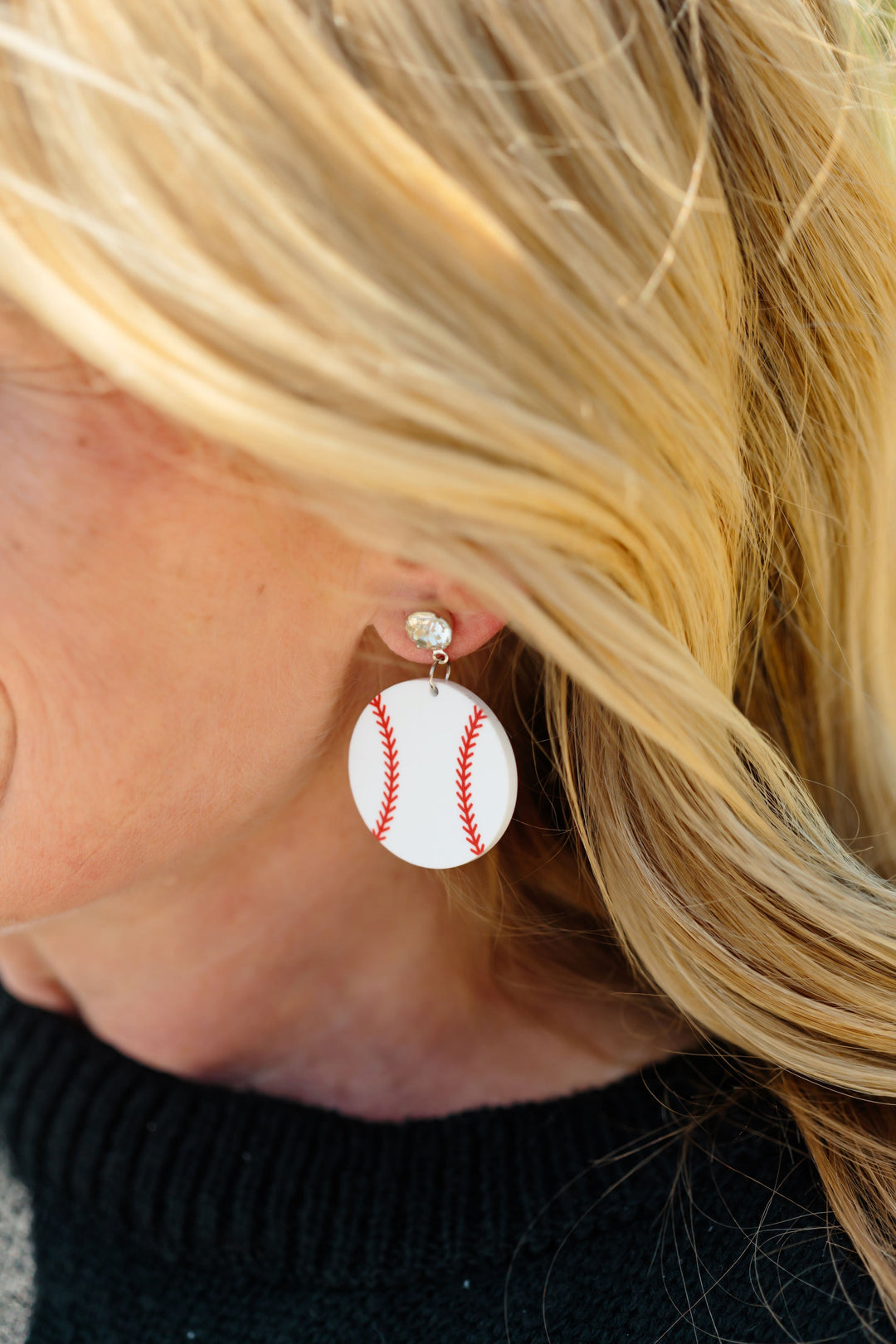 Rhinestone Baseballs