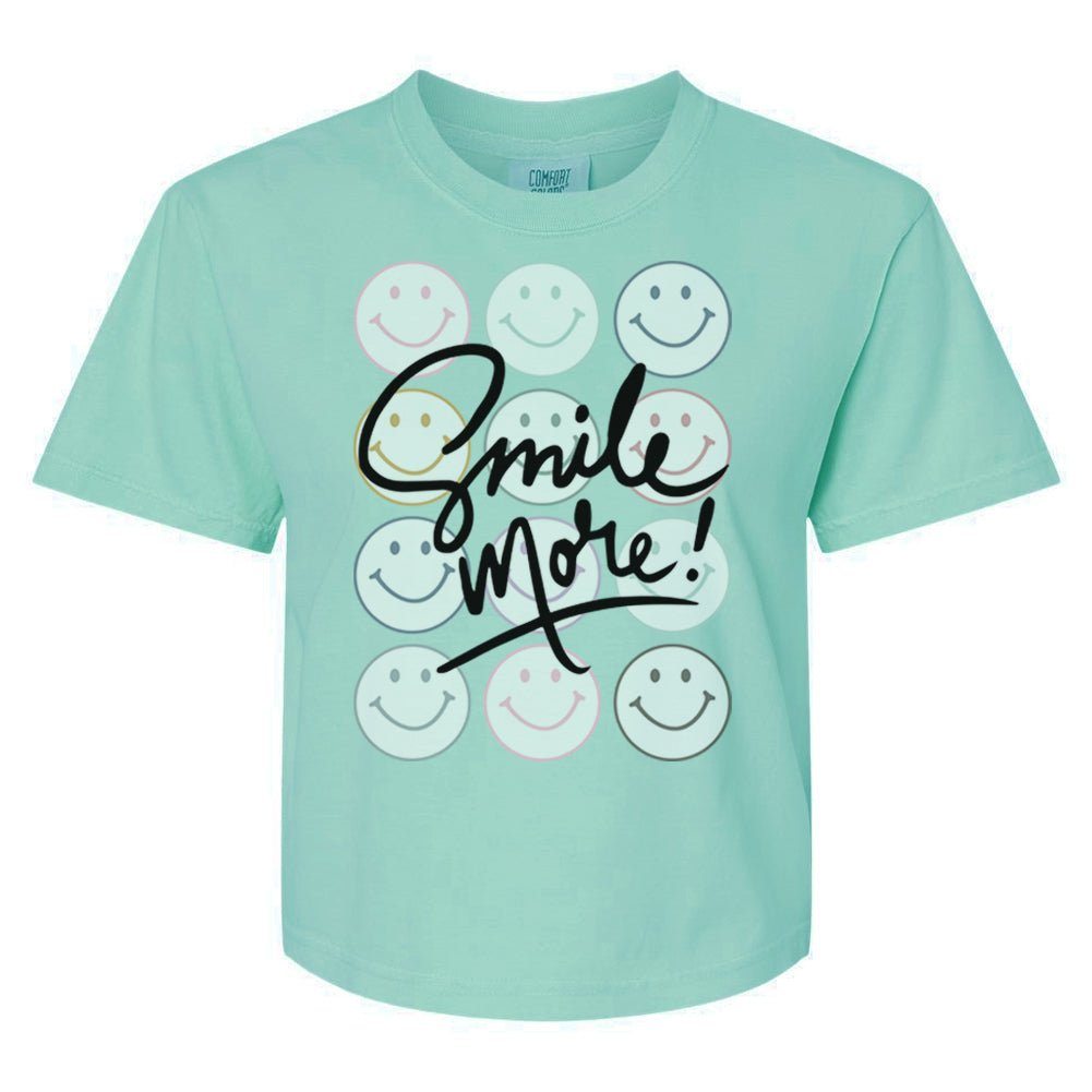 'Smile More' Boxy T-Shirt