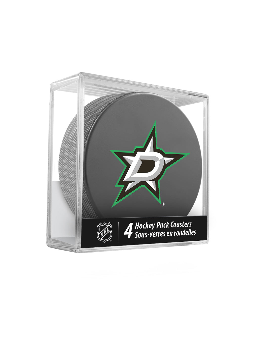 Dallas Stars Hockey Puck Coaster Set
