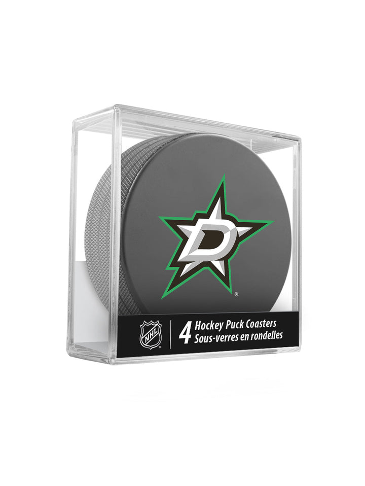 Dallas Stars Hockey Puck Coaster Set