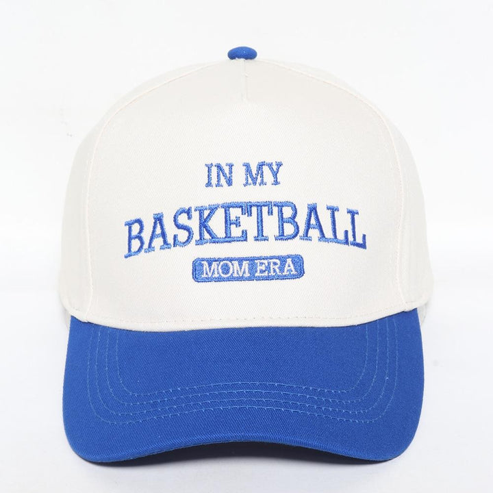 In My Basketball Mom Era - Embroidered Two Tone Baseball Hat