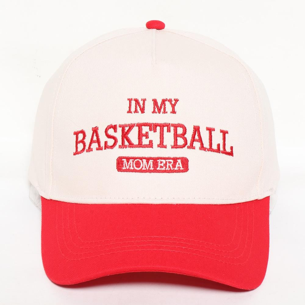 In My Basketball Mom Era - Embroidered Two Tone Baseball Hat