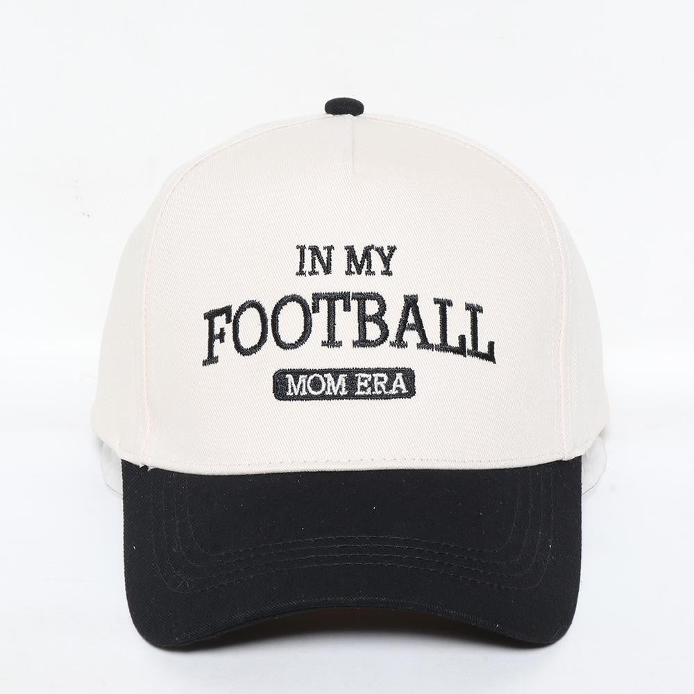 In My Football Mom Era - Embroidered Two Tone Baseball Hat
