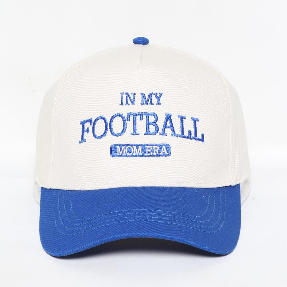In My Football Mom Era - Embroidered Two Tone Baseball Hat