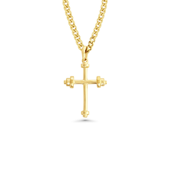 Athlete's Cross Necklace