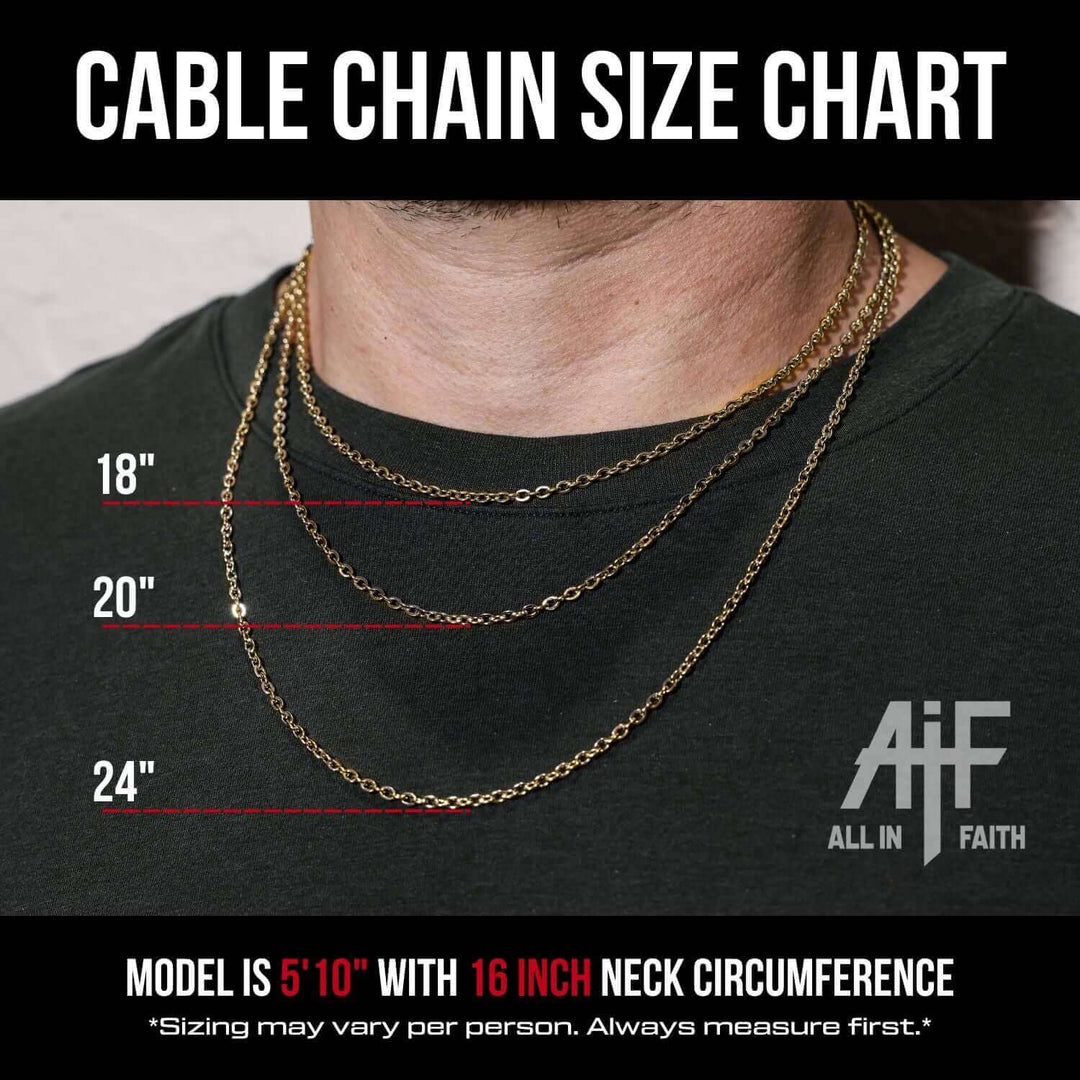 Jersey Number Necklace | Gold Stainless Steel