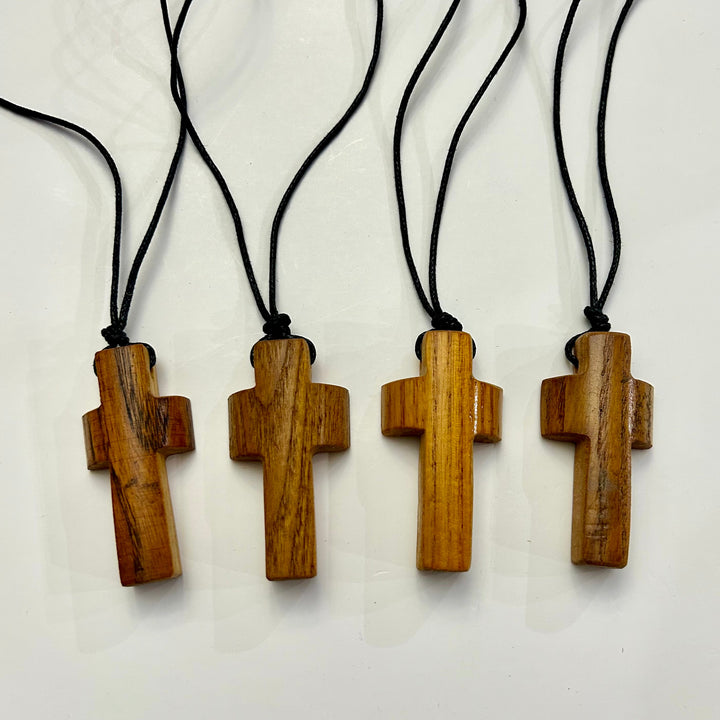 Baseball Bat Handle Cross Necklaces