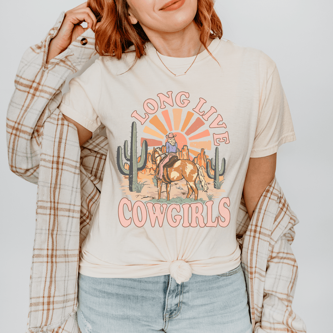 Long Live Cowgirls  T-Shirt or Crewneck Sweatshirt