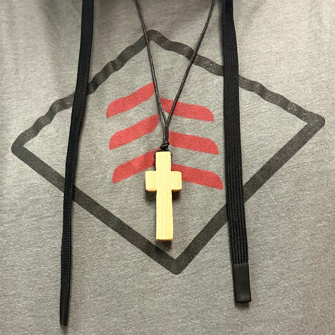 Baseball Bat Handle Cross Necklaces