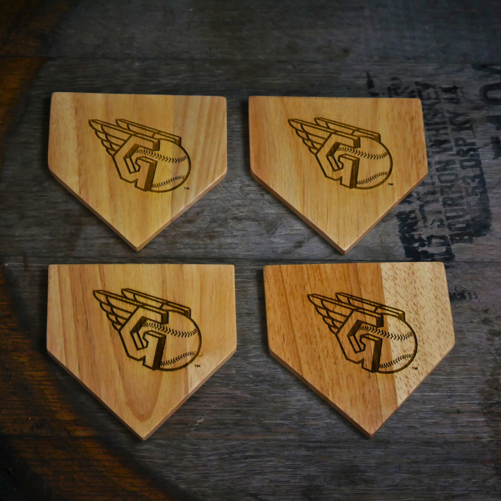 Cleveland Guardians Dugout Mug® | Wood Coaster