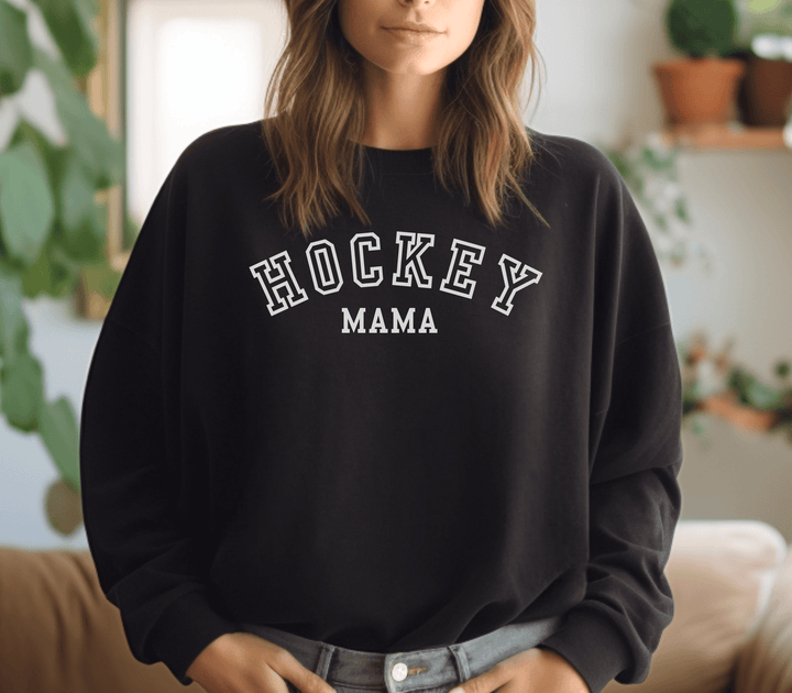 Hockey Mama Crewneck Sweatshirt