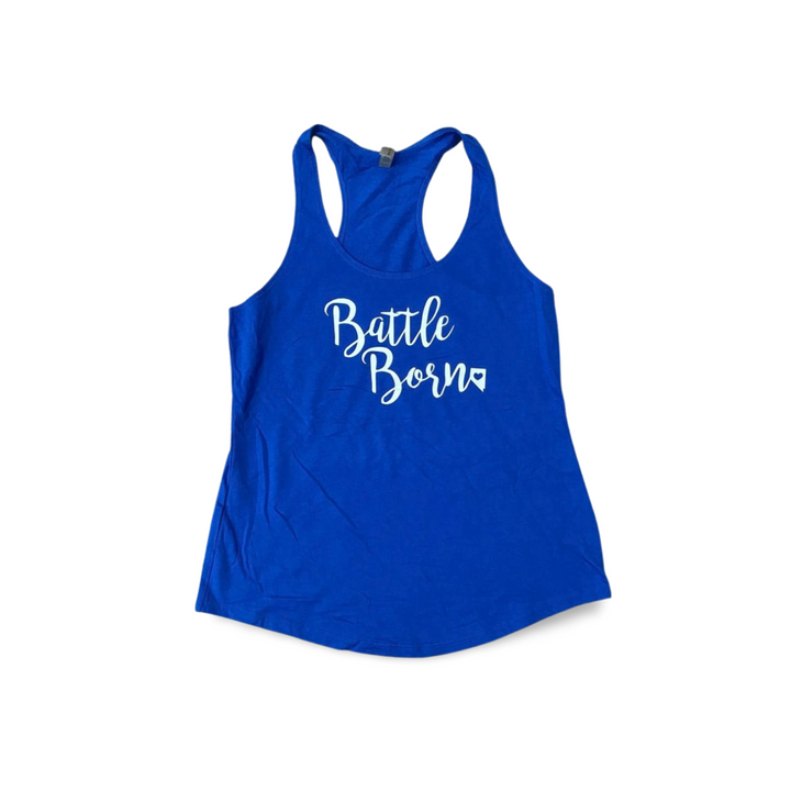 Battle Born -  Ladies Racerback Tank Top
