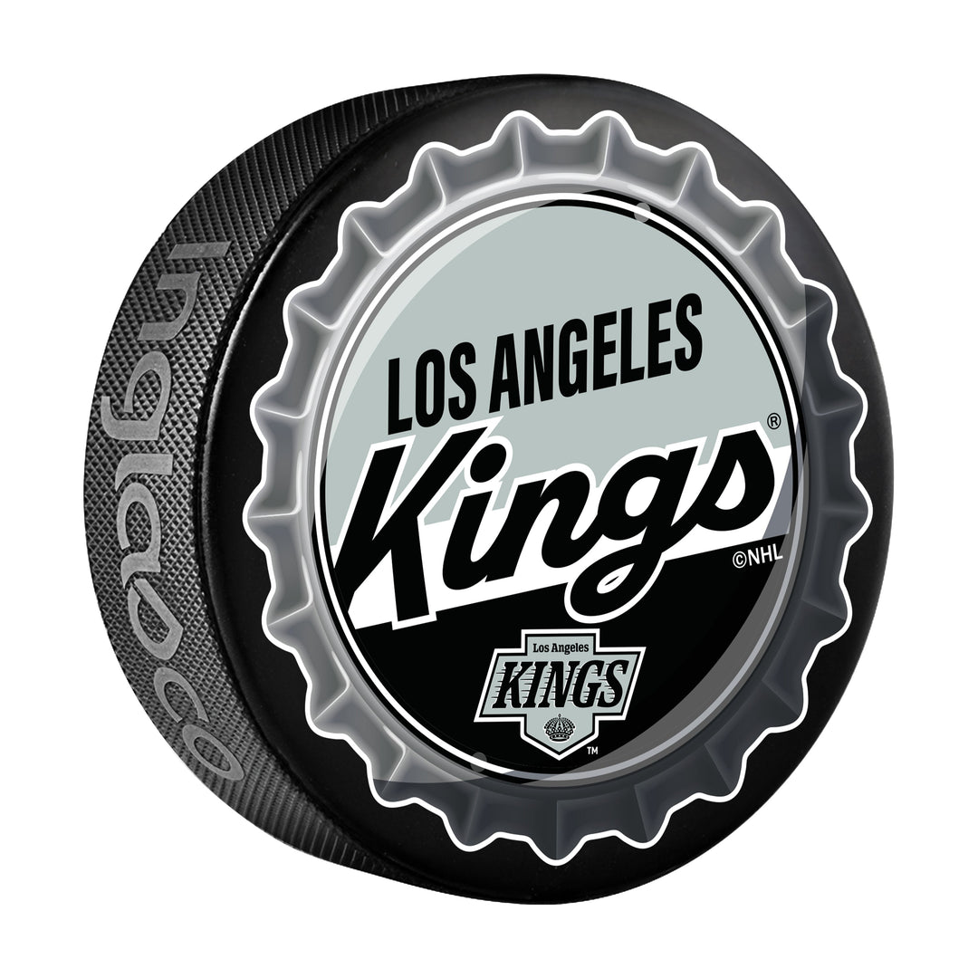Los Angeles Kings Hockey Puck Bottle Opener