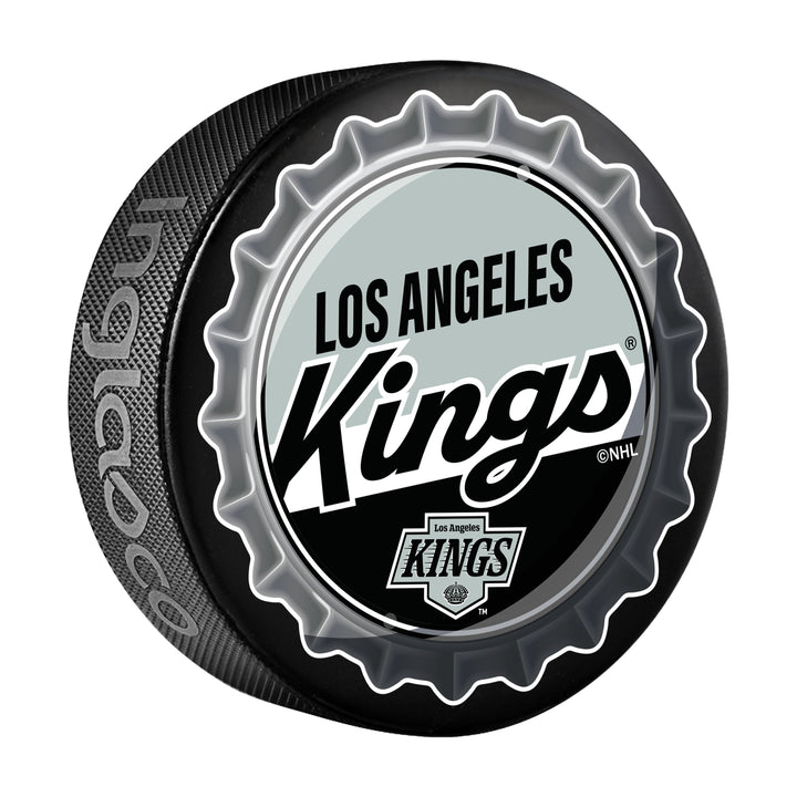Los Angeles Kings Hockey Puck Bottle Opener