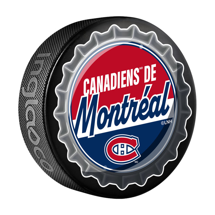 Montreal Canadiens Hockey Puck Bottle Opener