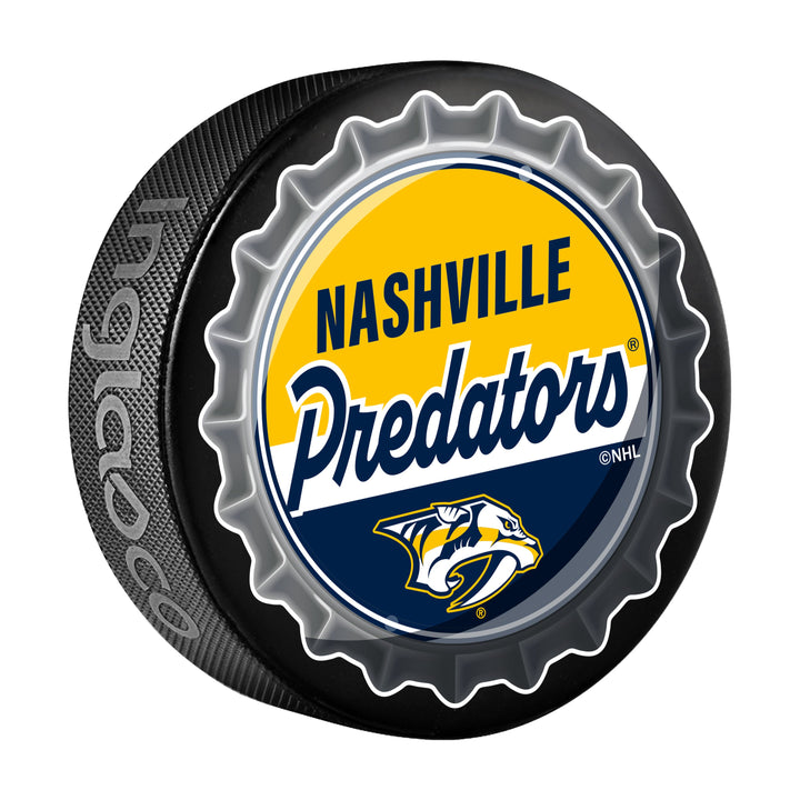 Nashville Predators Hockey Puck Bottle Opener