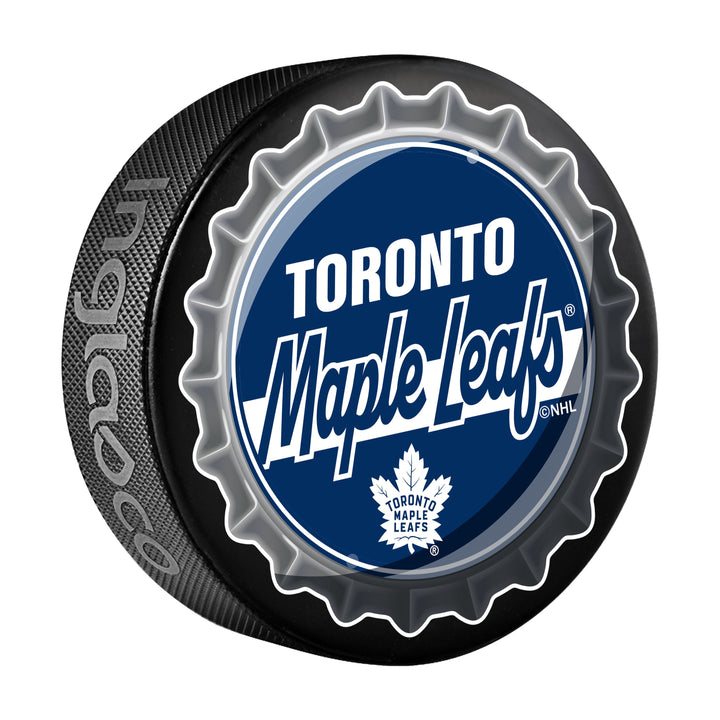Toronto Maple Leafs Hockey Puck Bottle Opener