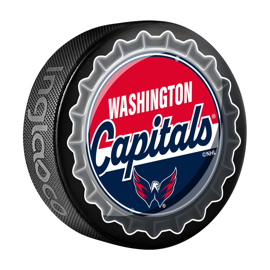 Washington Capitals Hockey Puck Bottle Opener