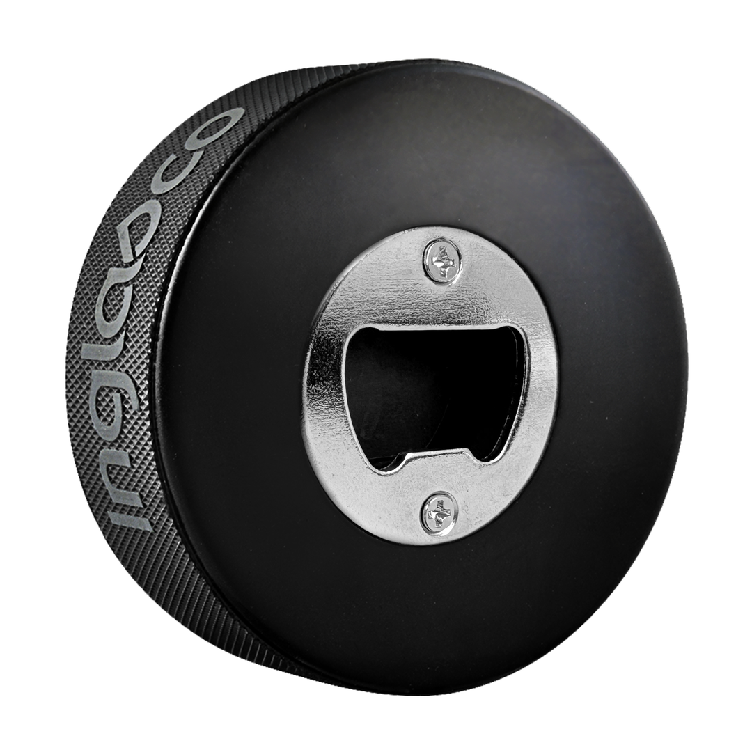 Boston Bruins Hockey Puck Bottle Opener