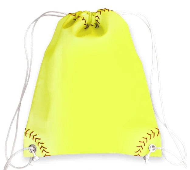 Softball Drawstring Bag - Authentic Series