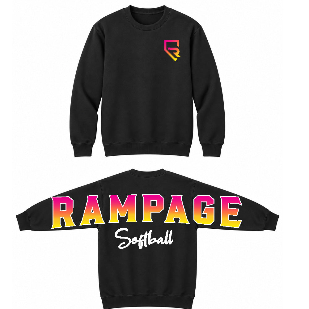 Rampage Long Name Back Sleeve - Sweatshirts