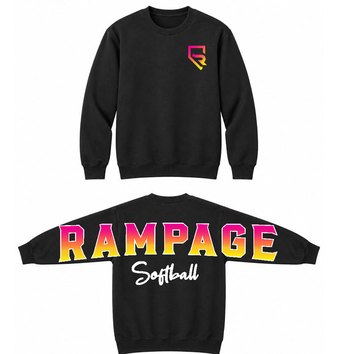Rampage Long Name Back Sleeve - Sweatshirts