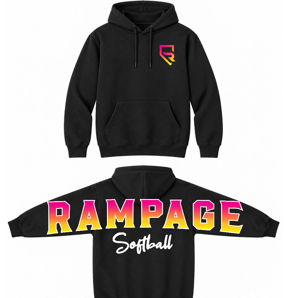 Rampage Long Name Back Sleeve - Sweatshirts