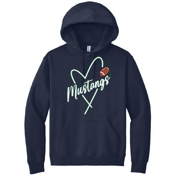 DR Mustangs Heart - Football