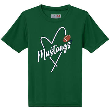 DR Mustangs Heart - Football