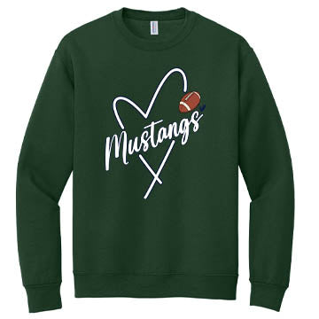 DR Mustangs Heart - Football