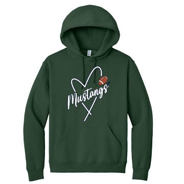 DR Mustangs Heart - Football
