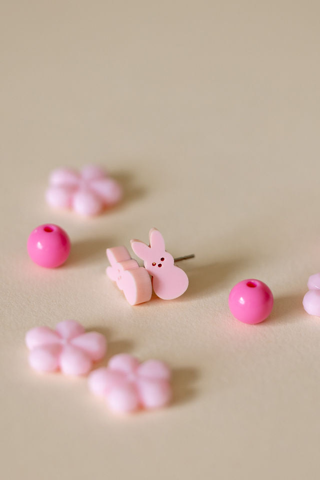 Easter bunny studs