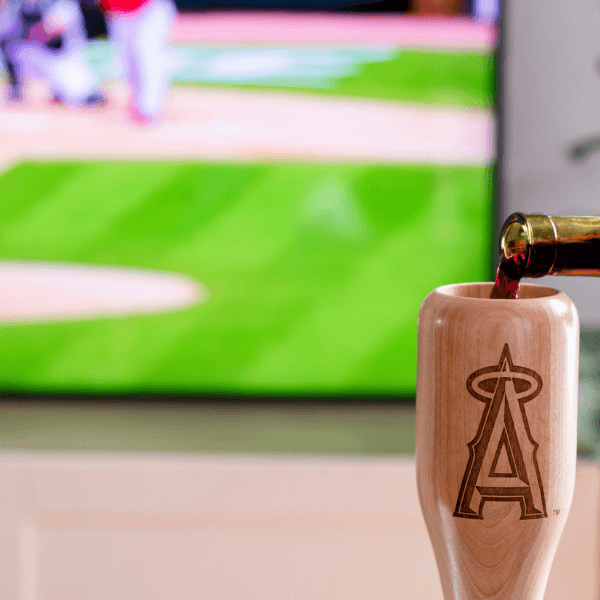 Los Angeles Angels Wined Up® | Baseball Bat Wine Mug
