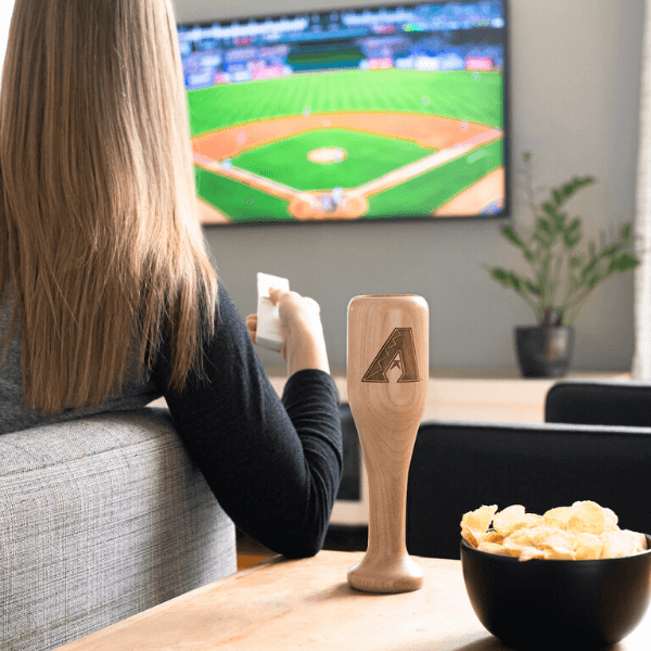 Arizona Diamondbacks "A" Wined Up® | Baseball Bat Wine Mug