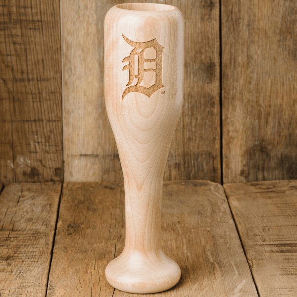 Detroit Tigers "D" Wined Up® | Baseball Bat Wine Mug Collective
