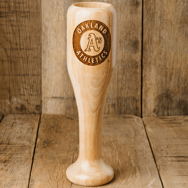 Oakland Athletics Wined Up® | Baseball Bat Wine Mug