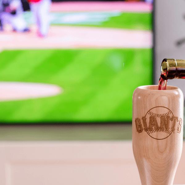 San Francisco Giants Wined Up® - Baseball Bat Wine Mug