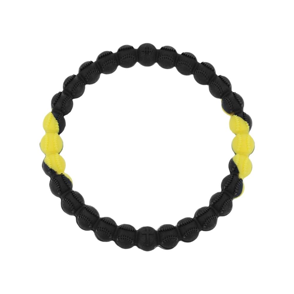Power Band Baseball Bracelet | Black
