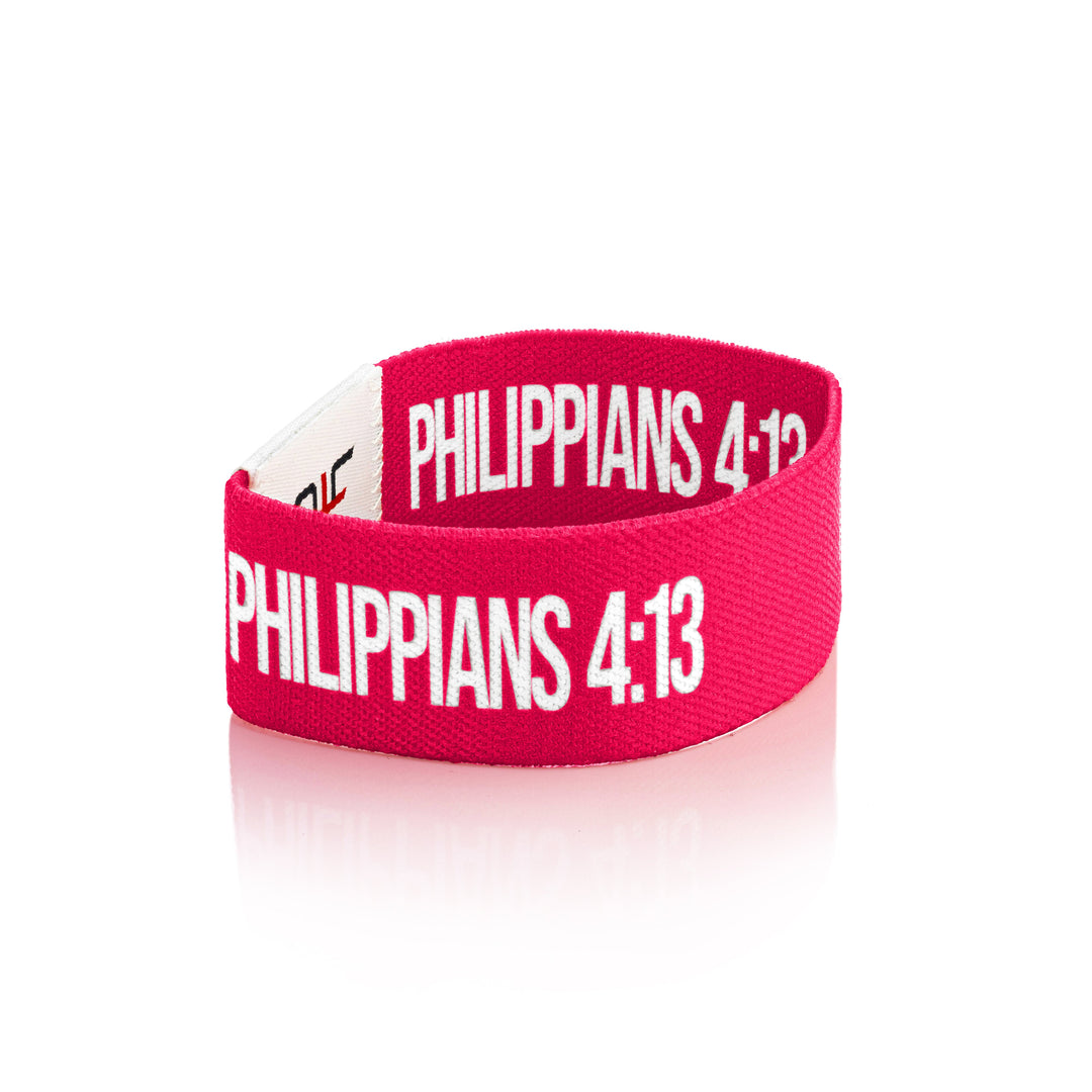 Bible Verse Interactive Tap Bracelet | Phil. 4:13