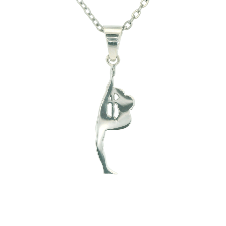 Cheerleader Scorpion Stunt Necklace With Cross