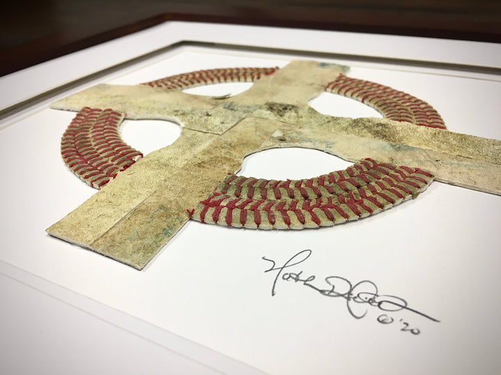 "Celtic Cross" Original Baseball Artwork