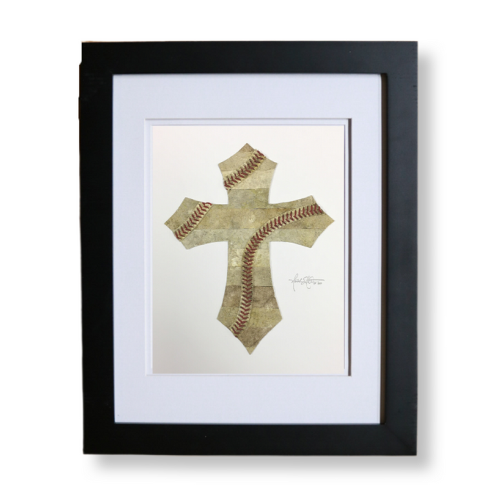 "Two Seam Cross" Original Artwork