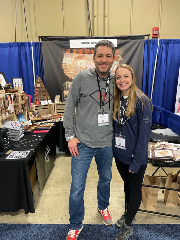 Baseball Seams Co. 3-Seams Logo Lightweight Hoodie