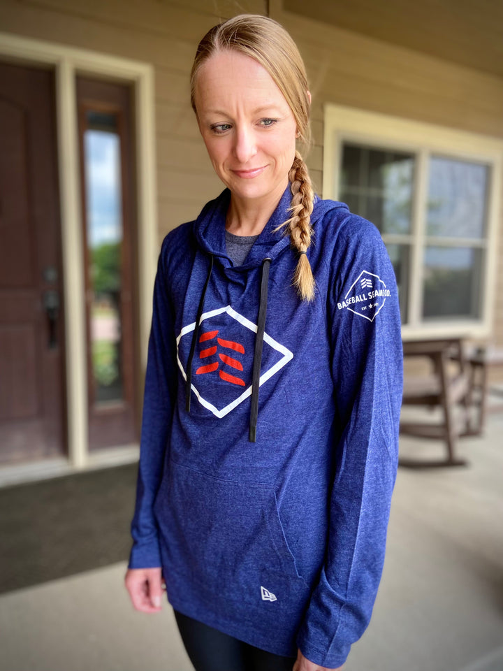 Baseball Seams Co. 3-Seams Logo Lightweight Hoodie