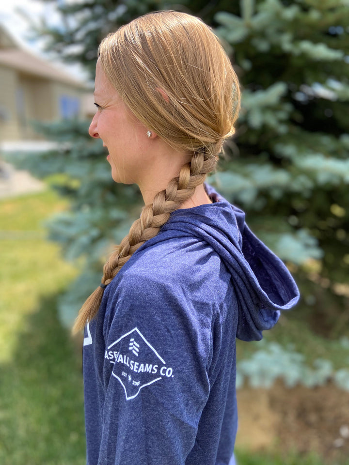 Baseball Seams Co. 3-Seams Logo Lightweight Hoodie