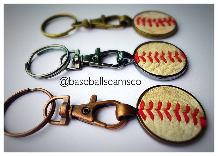 Baseball Seam Keychain