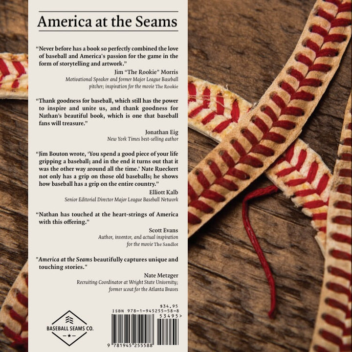 "America At The Seams" Hardcover Coffee Table Book