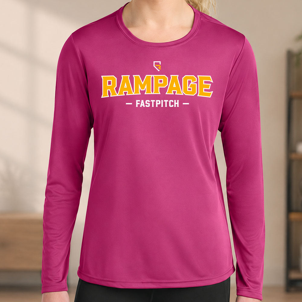 Ladies Performance Long Sleeve Shirt